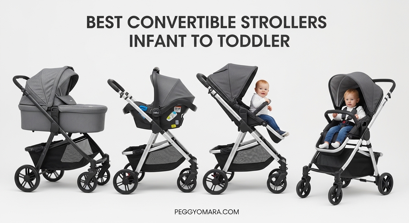 Best Convertible Strollers Infant to Toddler
