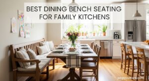 Best Dining Bench Seating for Family Kitchens