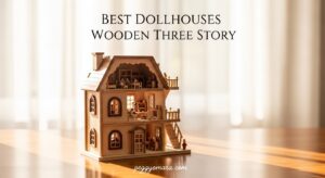 Best Dollhouses Wooden Three Story