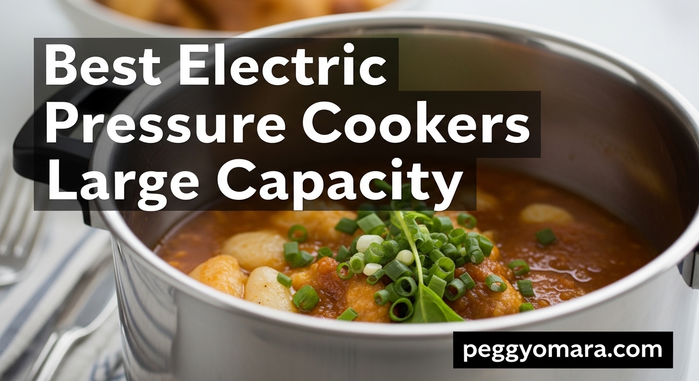Best Electric Pressure Cookers Large Capacity