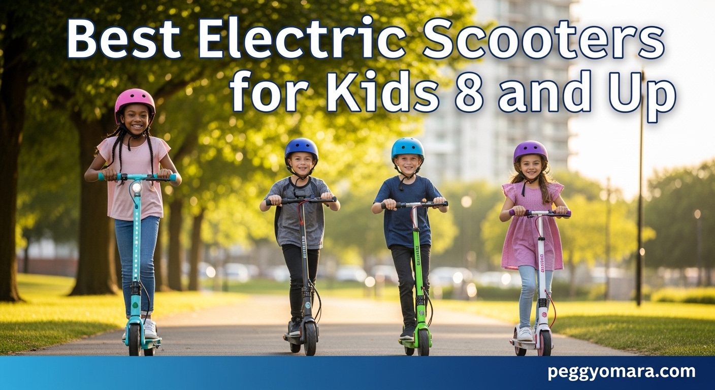Best Electric Scooters for Kids 8 and Up