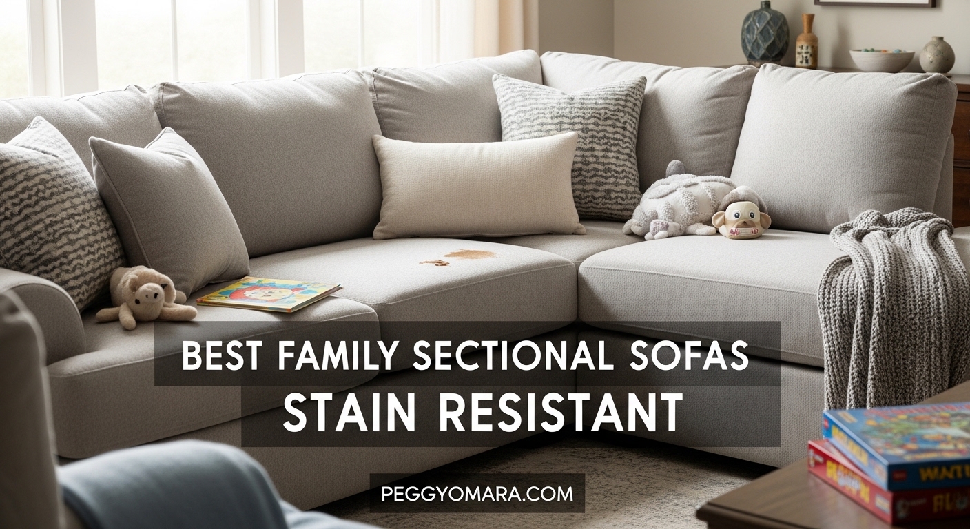 Best Family Sectional Sofas Stain Resistant