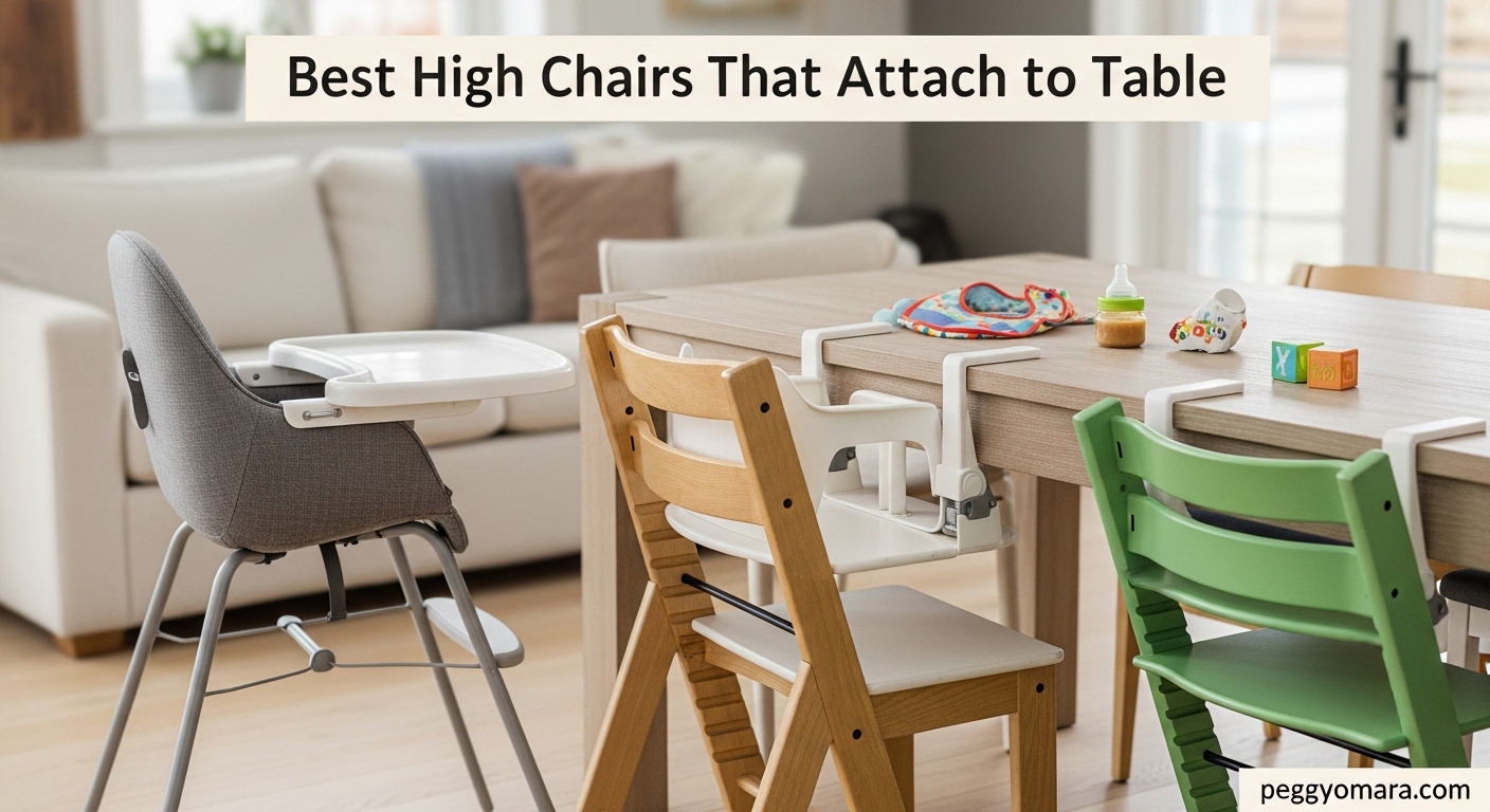 Best High Chairs That Attach to Table