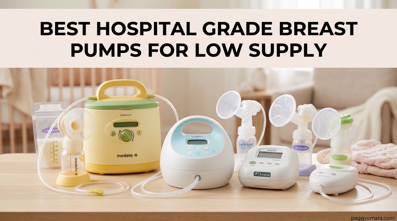 Best Hospital Grade Breast Pumps for Low Supply
