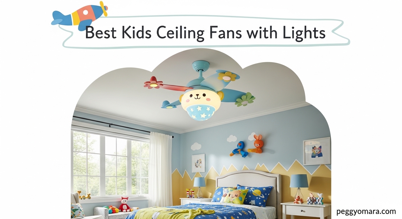 Best Kids Ceiling Fans with Lights