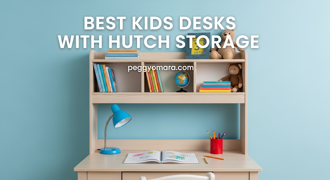 Best Kids Desks with Hutch Storage