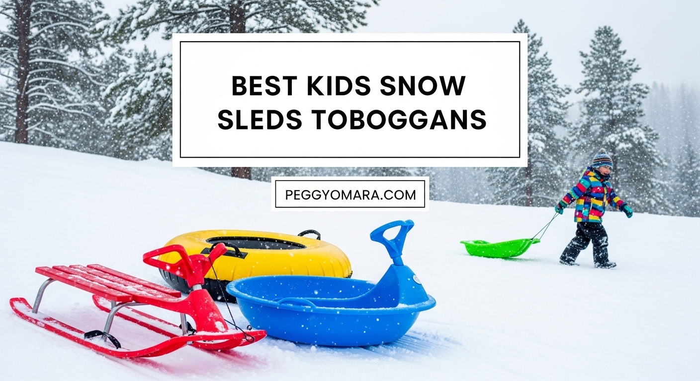Best Kids Snow Sleds Toboggans