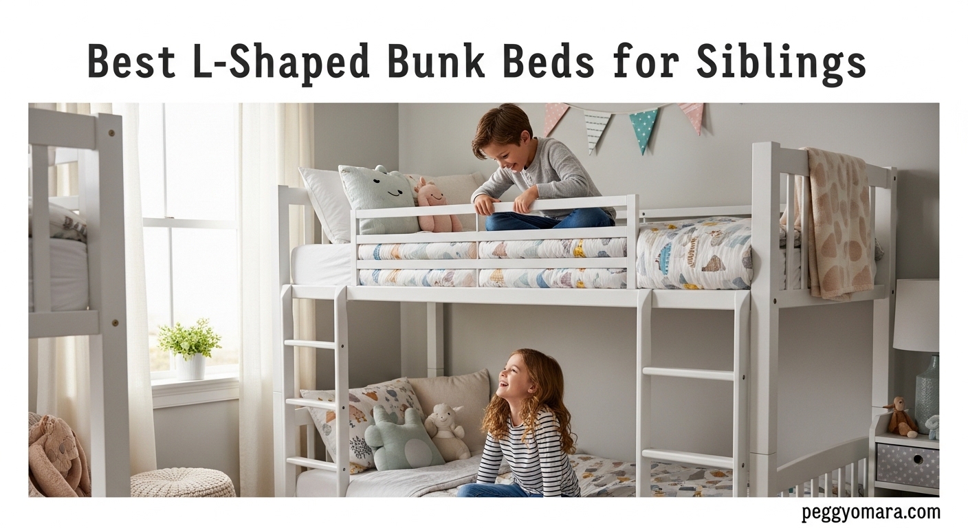 Best L-Shaped Bunk Beds for Siblings