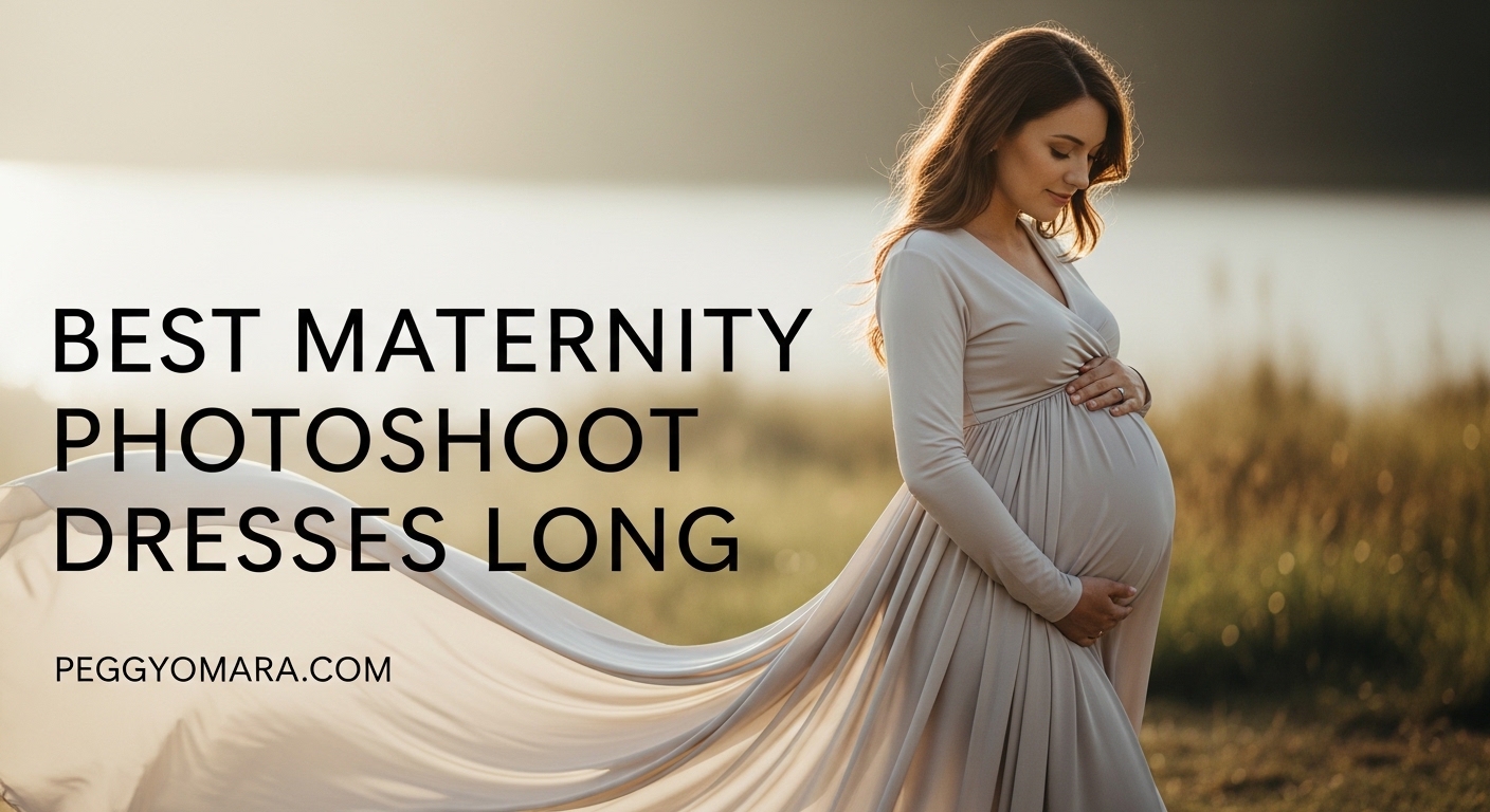 Best Maternity Photoshoot Dresses Long
