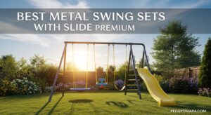 Best Metal Swing Sets with Slide Premium