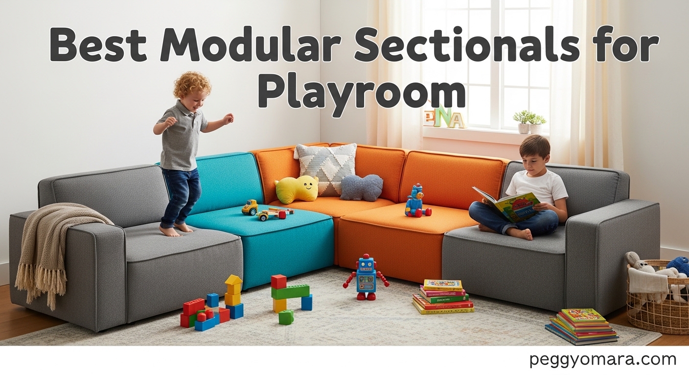 Best Modular Sectionals for Playroom