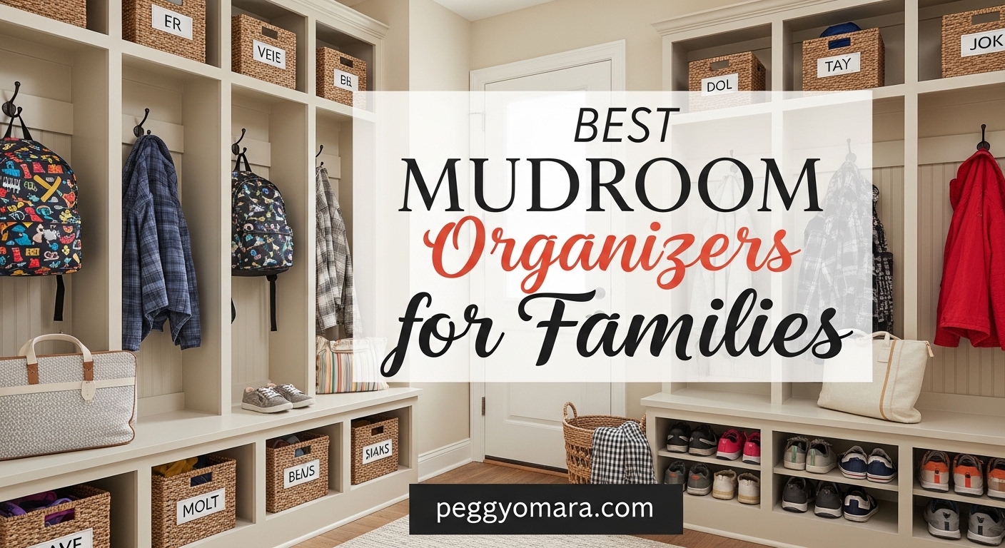 Best Mudroom Organizers for Families