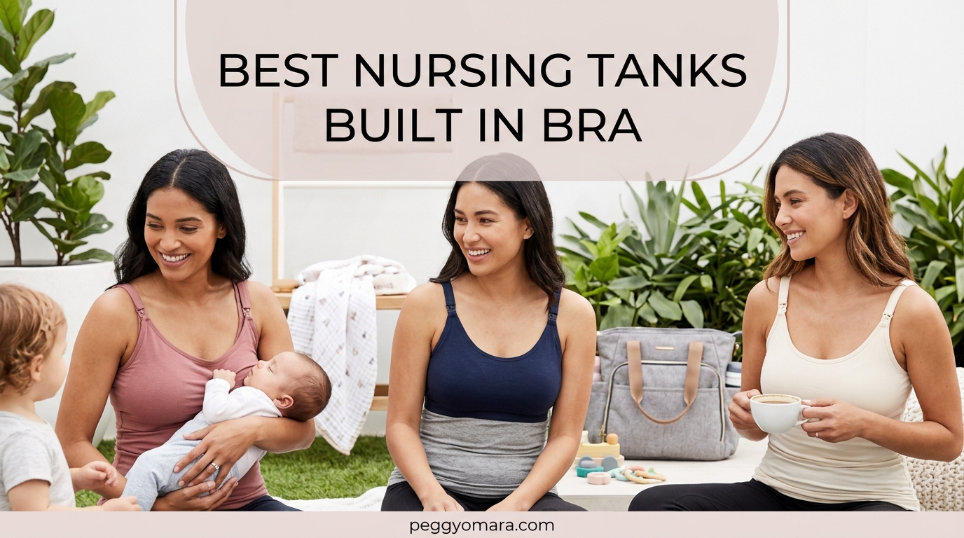 Best Nursing Tanks Built In Bra