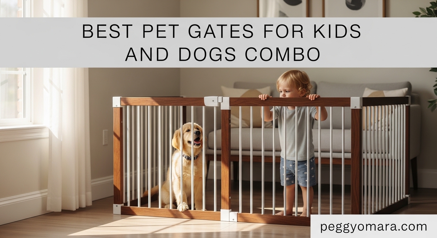 Best Pet Gates for Kids and Dogs Combo