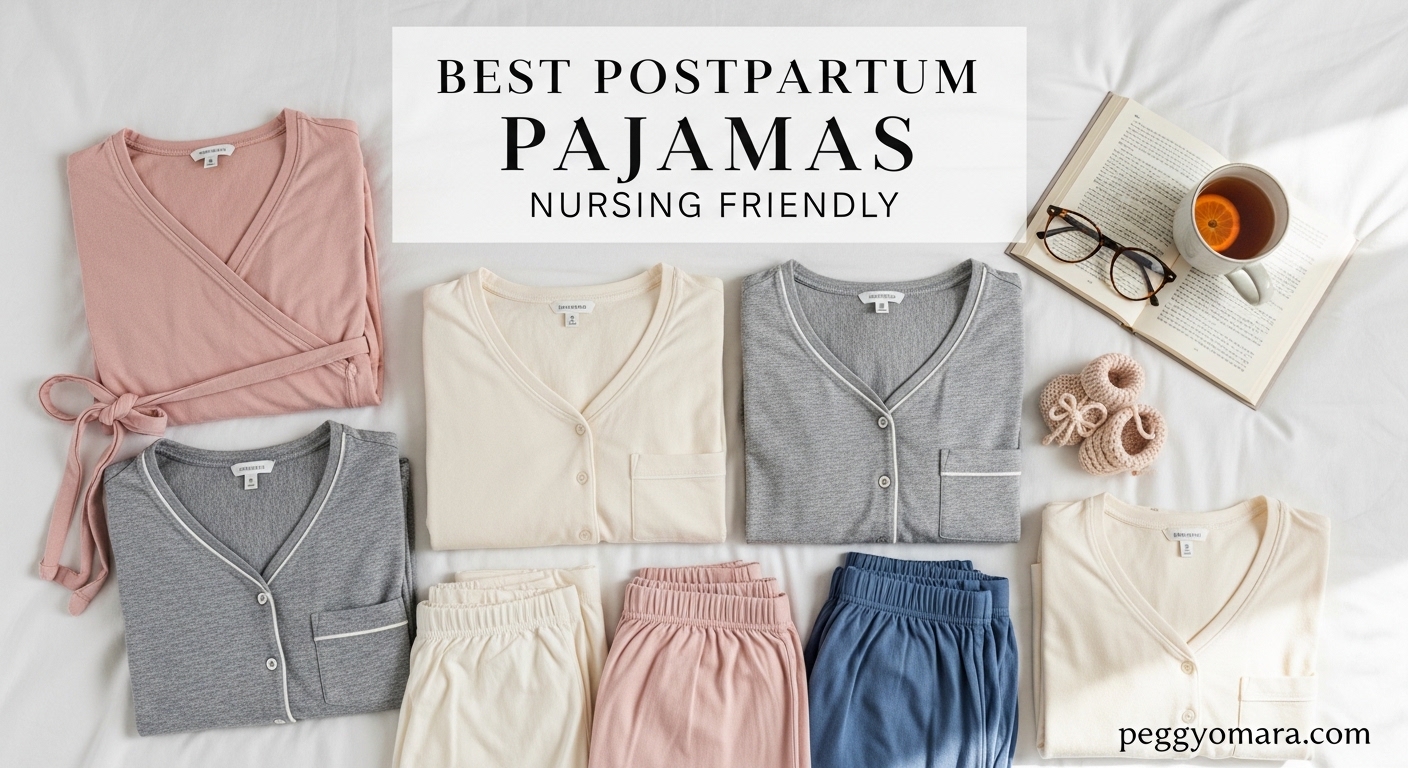Best Postpartum Pajamas Nursing Friendly
