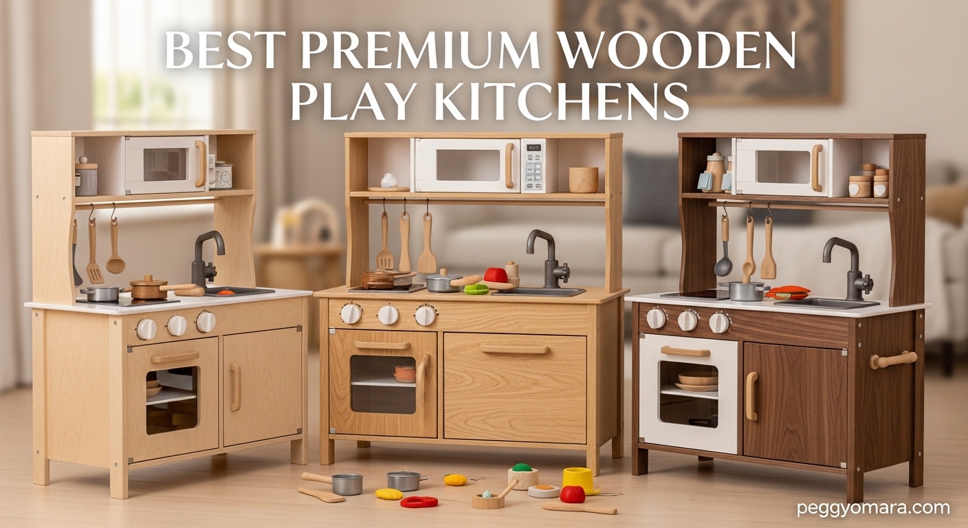 Best Premium Wooden Play Kitchens