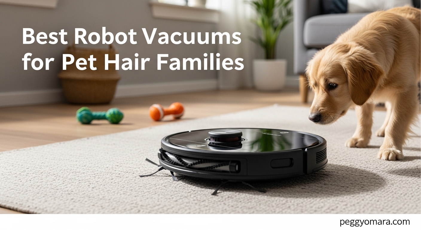 Best Robot Vacuums for Pet Hair Families
