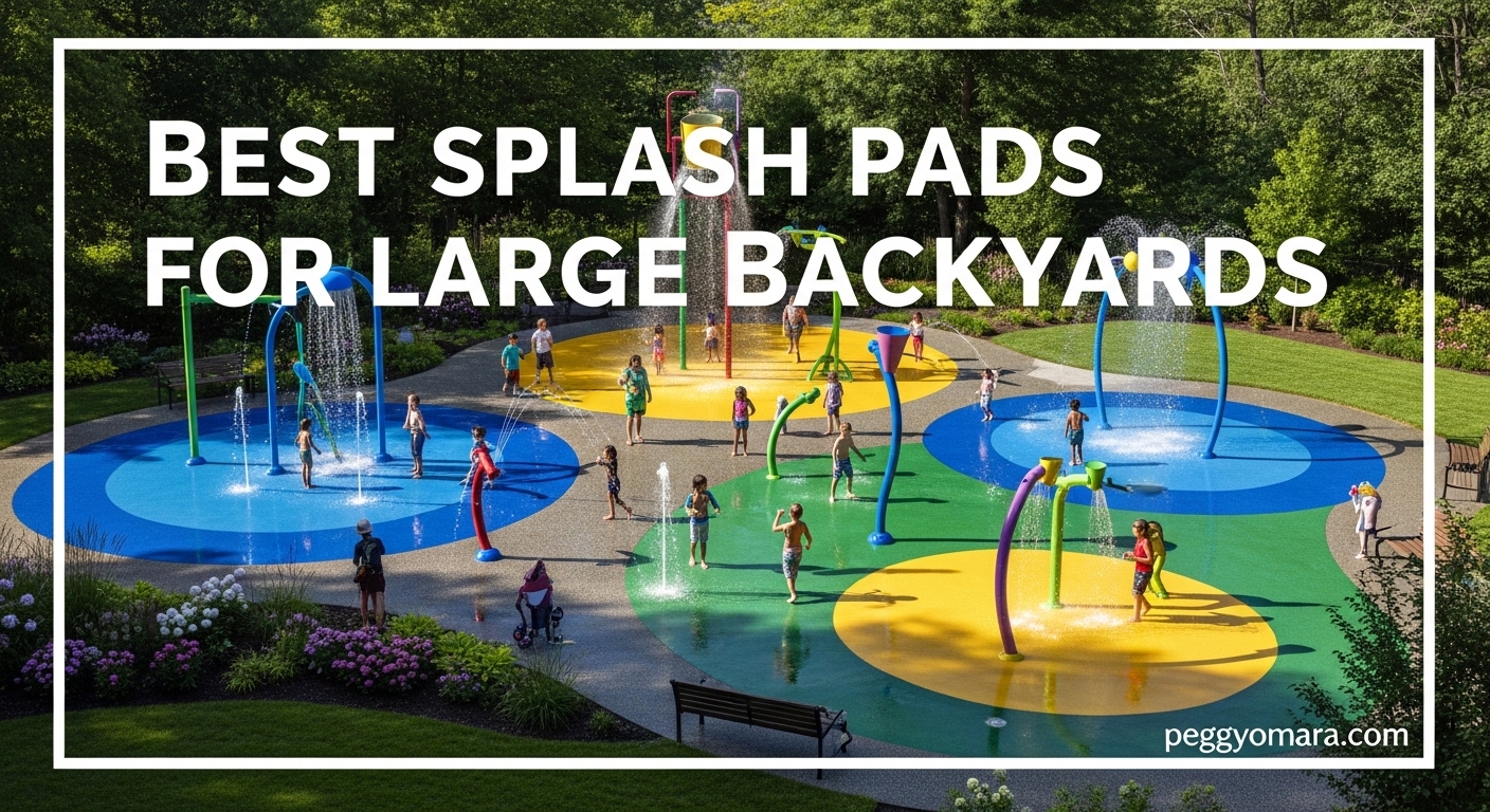 Best Splash Pads for Large Backyards