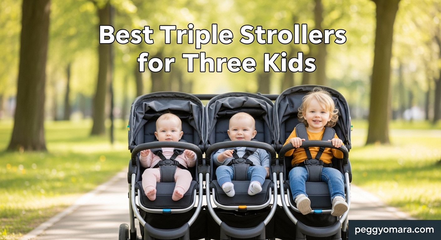 Best Triple Strollers for Three Kids