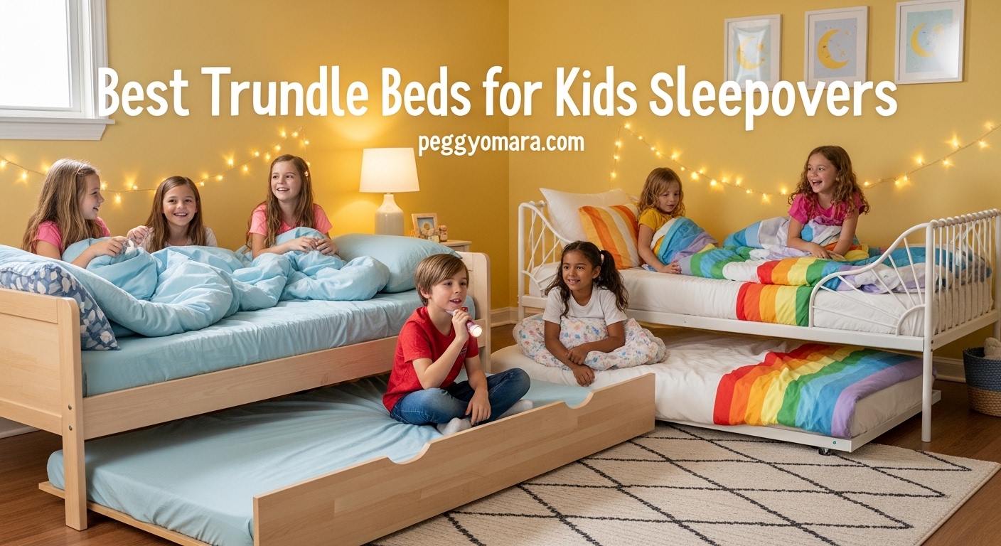 Best Trundle Beds for Kids Sleepovers