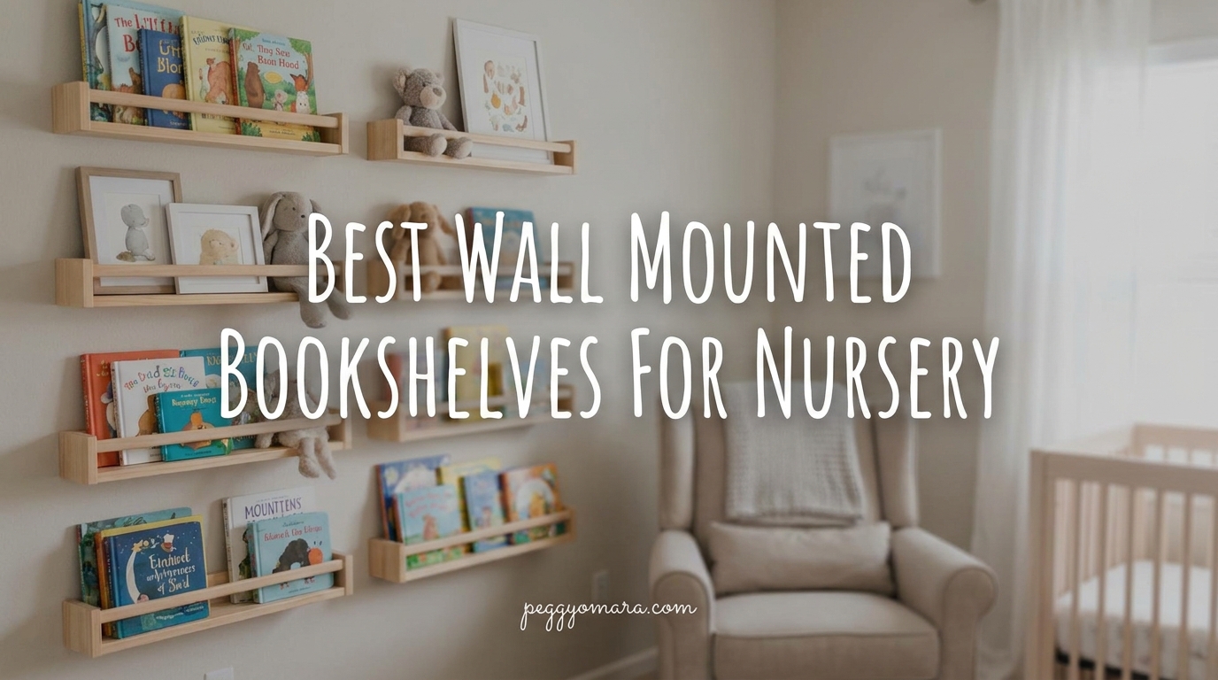 Best Wall Mounted Bookshelves for Nursery