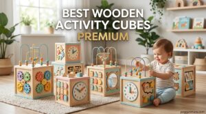 Best Wooden Activity Cubes Premium