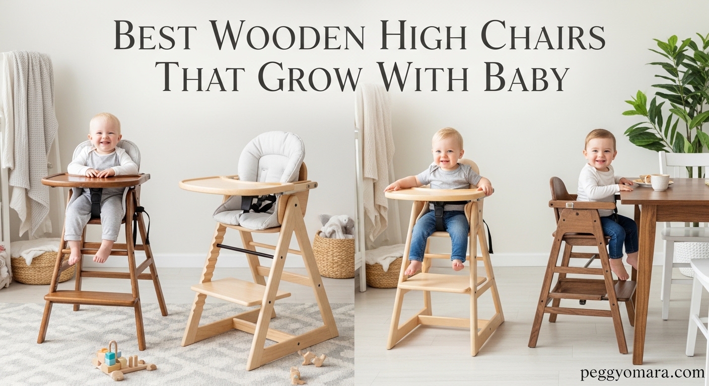 Best Wooden High Chairs That Grow With Baby