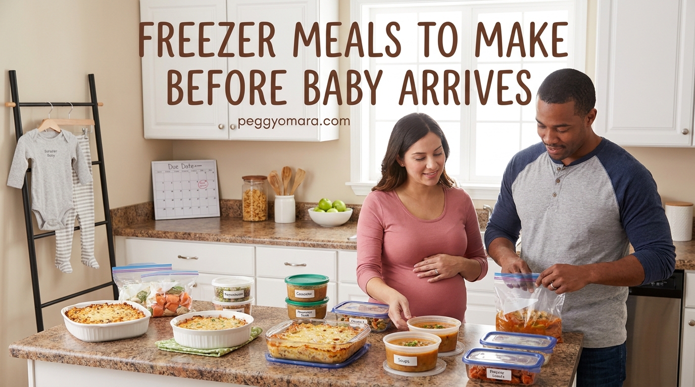 Freezer Meals to Make Before Baby Arrives