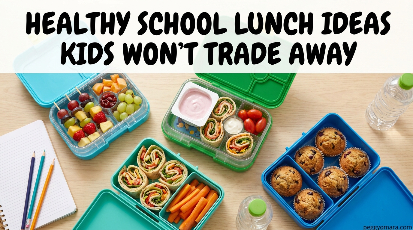 Healthy School Lunch Ideas Kids Won't Trade Away