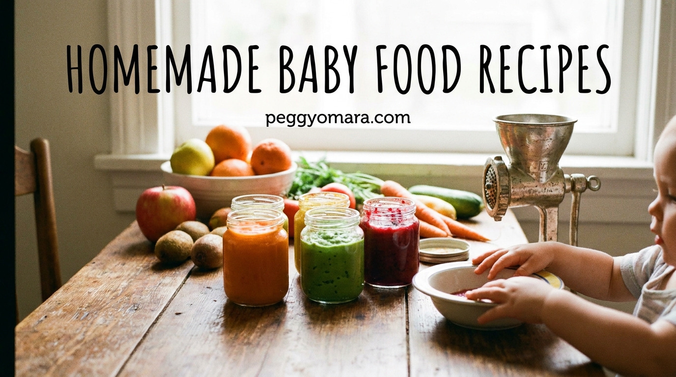 Homemade Baby Food Recipes