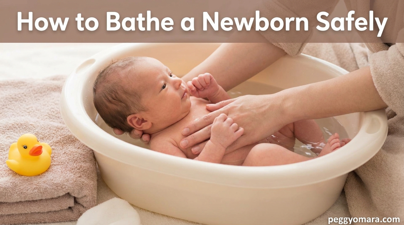 How to Bathe a Newborn Safely
