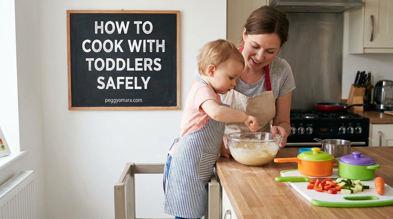 How to Cook with Toddlers Safely
