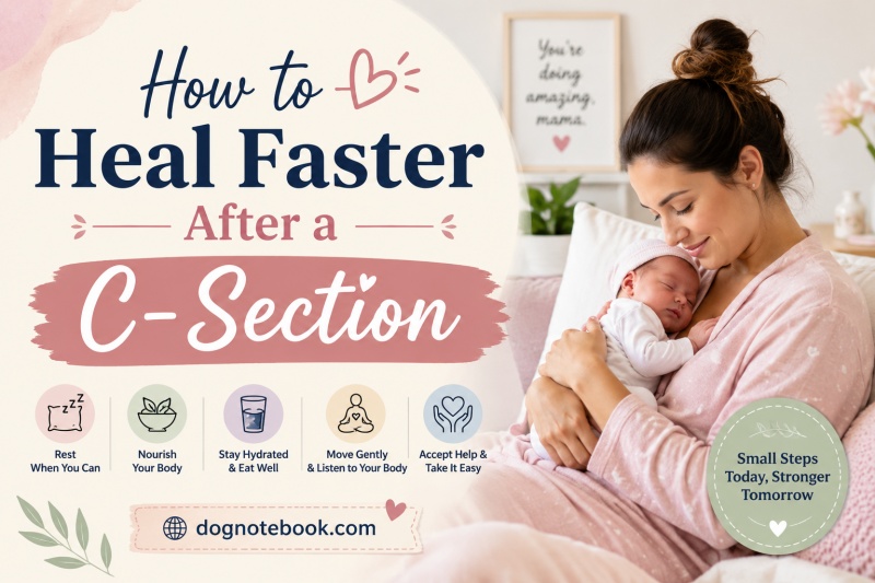 How to Heal Faster After a C-Section
