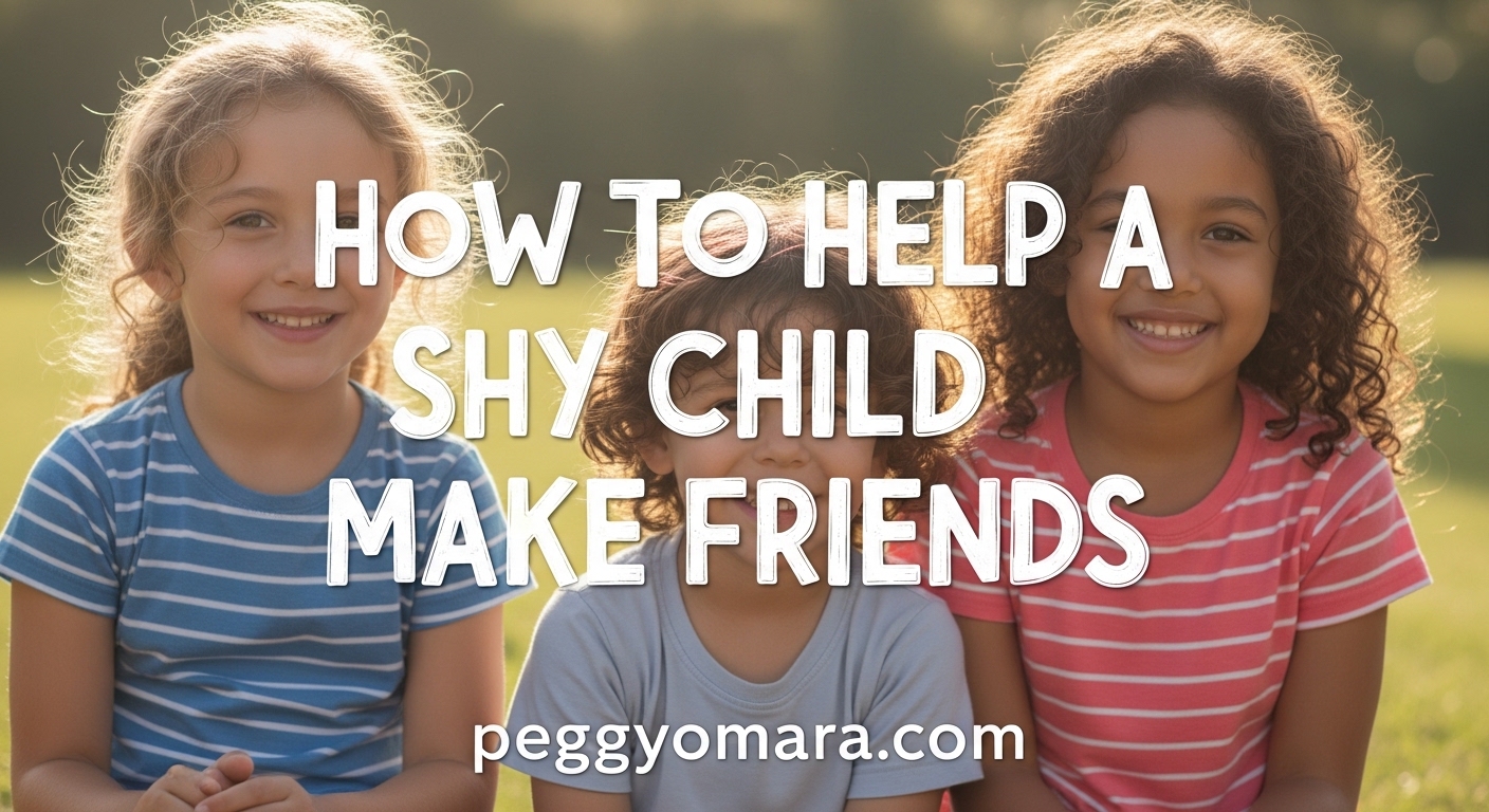 How to Help a Shy Child Make Friends