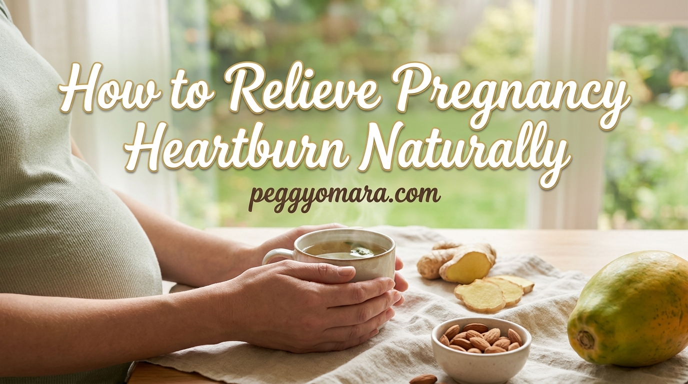 How to Relieve Pregnancy Heartburn Naturally