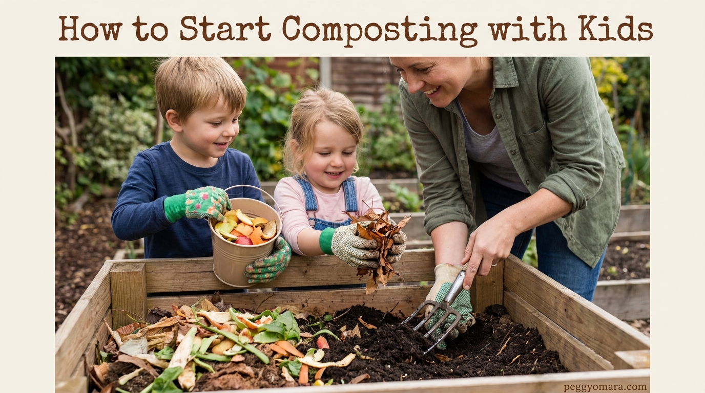 How to Start Composting with Kids