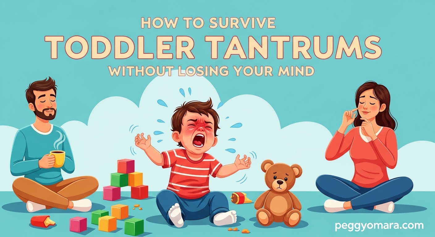 How to Survive Toddler Tantrums Without Losing Your Mind