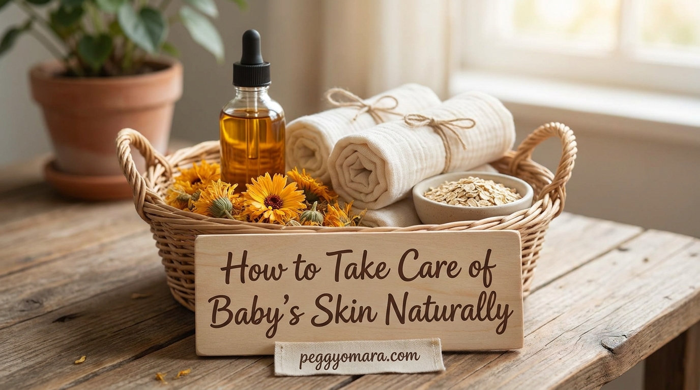 How to Take Care of Baby's Skin Naturally