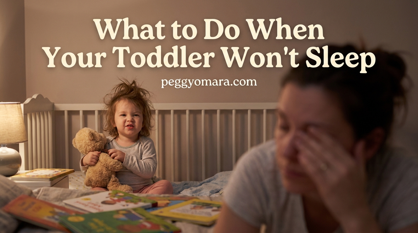 What to Do When Your Toddler Won't Sleep