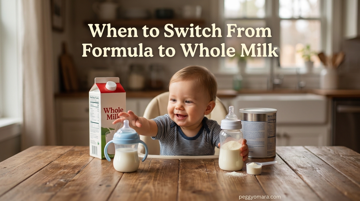 When to Switch From Formula to Whole Milk
