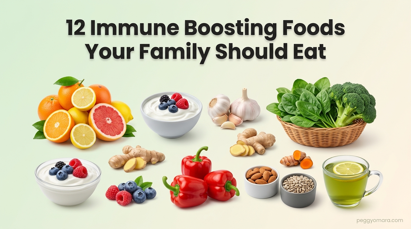 12 Immune Boosting Foods Your Family Should Eat