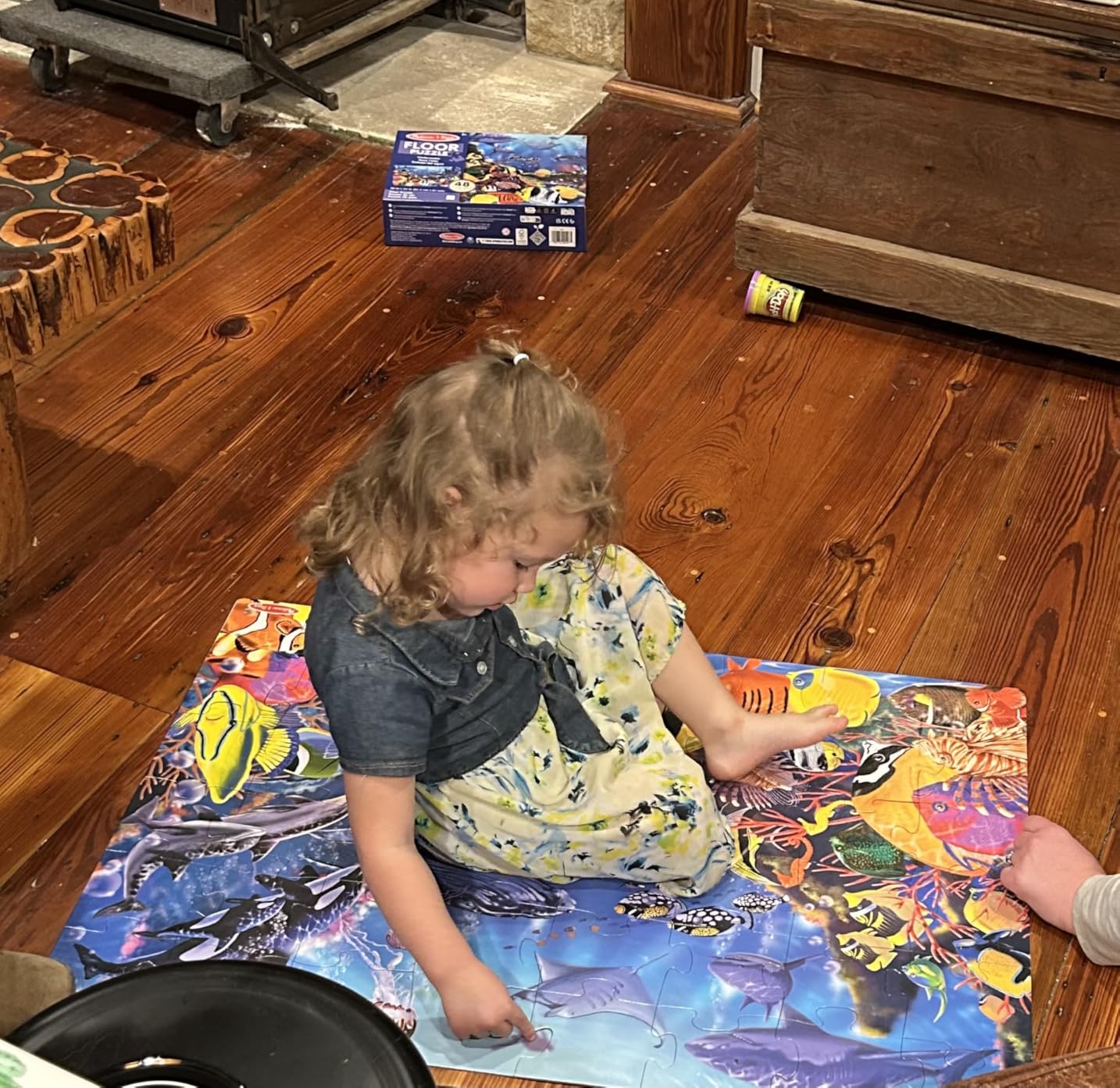Melissa & Doug Underwater Ocean Floor Puzzle (48 Pieces, 2 x 3 Feet) customer photo 1