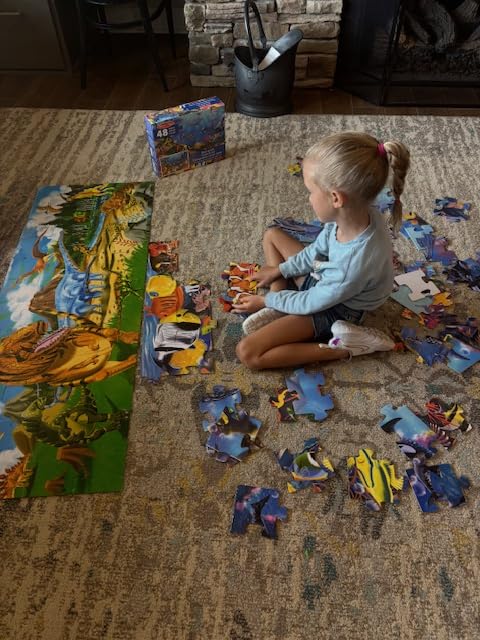 Melissa & Doug Underwater Ocean Floor Puzzle (48 Pieces, 2 x 3 Feet) customer photo 2