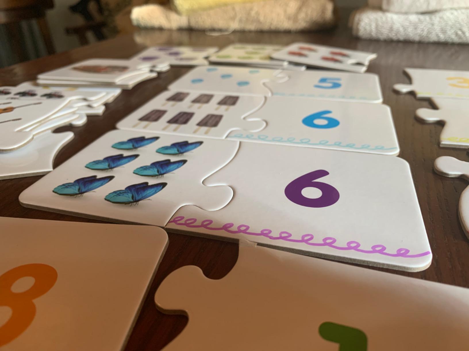 The Learning Journey: Match It! - Counting - 30 Piece Self-Correcting Number & Learn to Count Puzzle - Preschool Learning Toys - Award Winning Toys customer photo 1