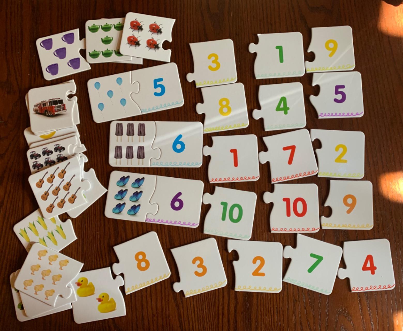 The Learning Journey: Match It! - Counting - 30 Piece Self-Correcting Number & Learn to Count Puzzle - Preschool Learning Toys - Award Winning Toys customer photo 2