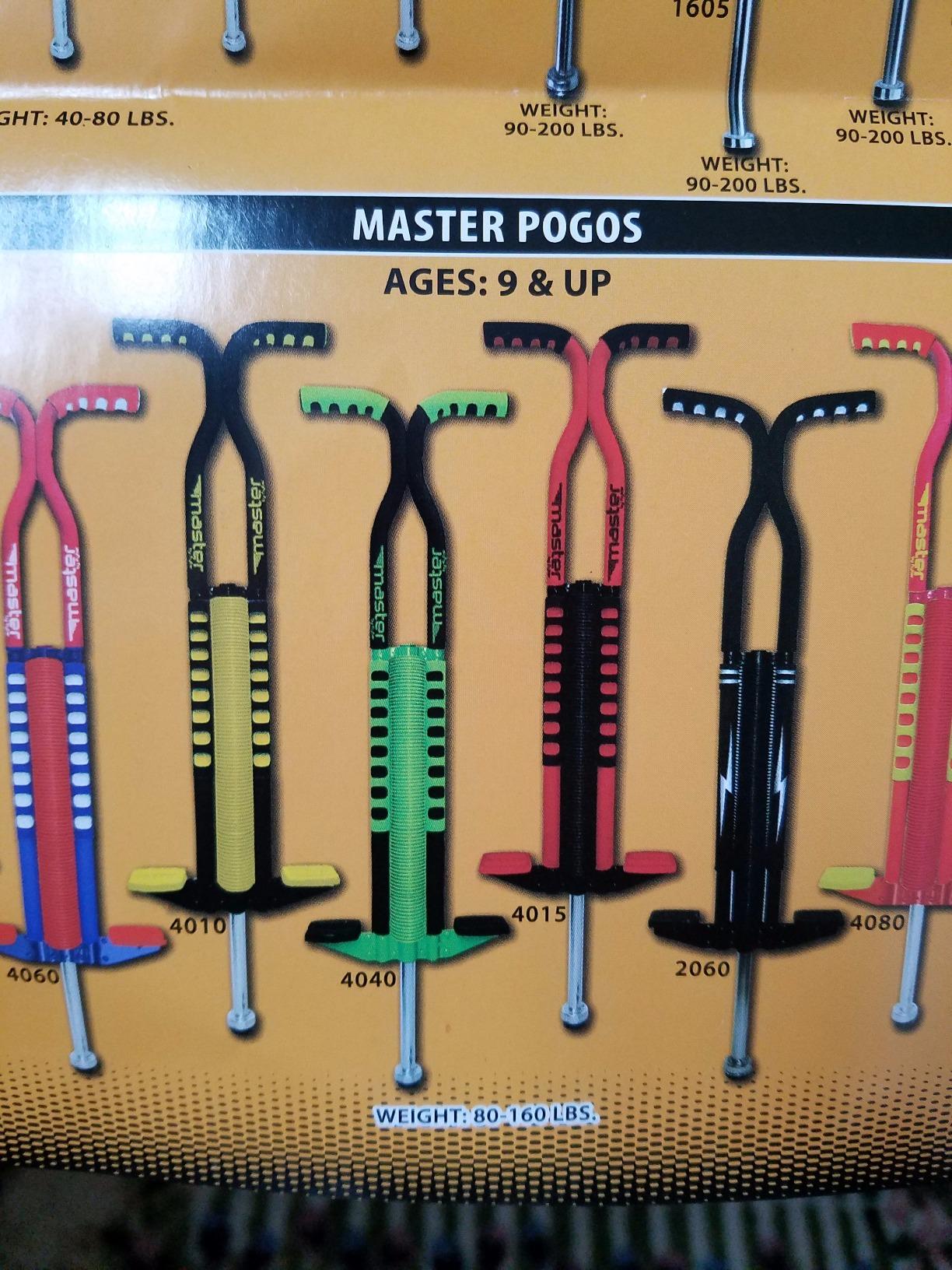 Flybar Master Pogo Stick for Kids Ages 9+, 80-160 lbs - Easy Grip Handles - Active Exercise Toy for Tweens & Teens - Outdoor Toy with Non-Slip Foot Pegs - No Assembly Needed customer photo 1