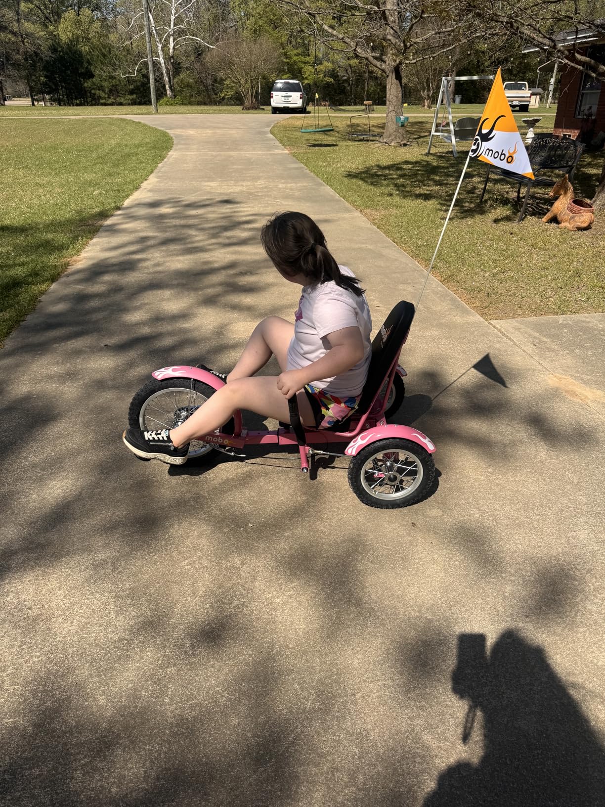 Mobo Triton Pedal Go Kart Trike - Kids 3-Wheel Bike, Youth Cruiser Tricycle customer photo 1