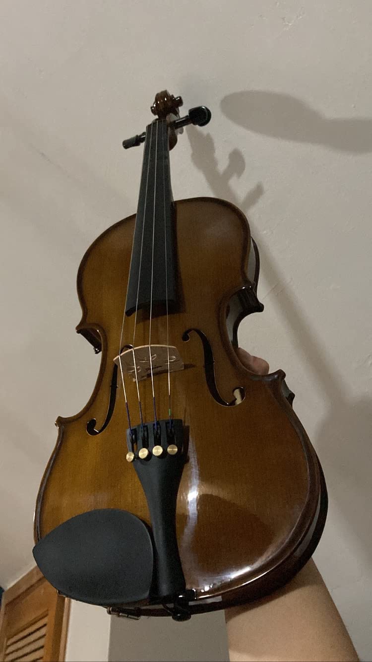 Cremona SV-130 Premier Novice Violin Outfit - 1/4 Size, Traditional Brown customer photo 2