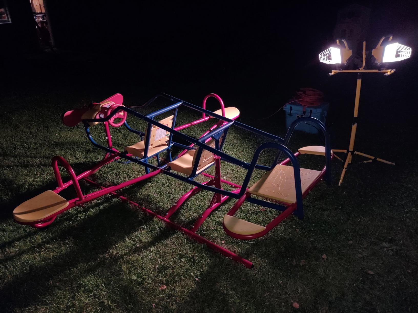 LIFETIME Airplane Teeter Totter Ace Flyer 151110 Primary Color Double Play customer photo 1