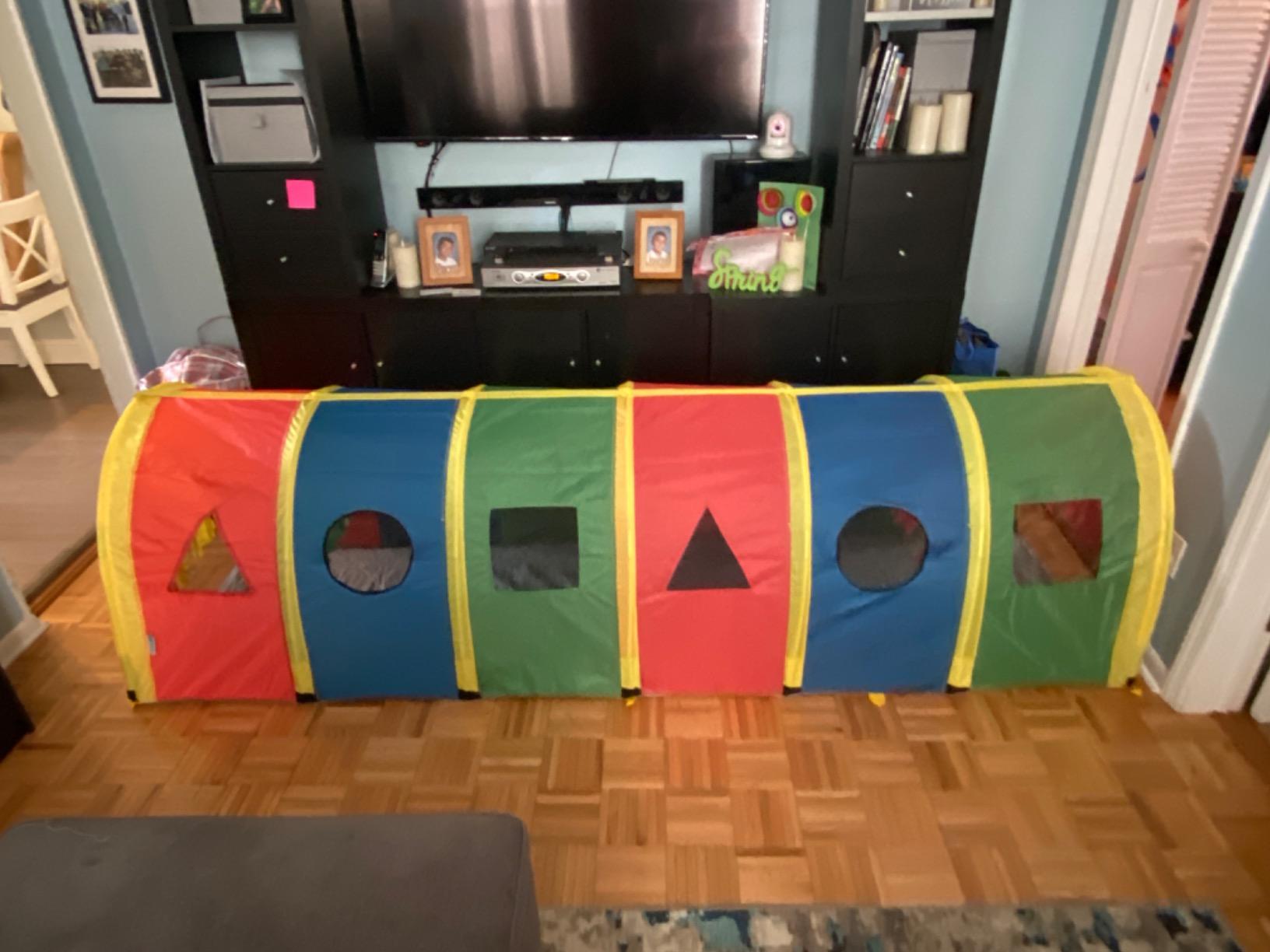 Pacific Play Tents 95200 Kids Super Sensory 9-Foot D Style Institutional Crawl Play Tunnel customer photo 2